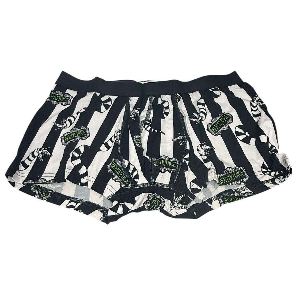 MeUndies Beetlejuice Men’s Trunk Large 3” Inseam Micromodal Breathable NEW